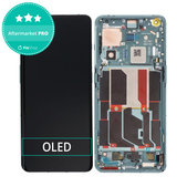 Schermo OLED per OnePlus 10 Pro NE2210 NE221, Vetro touch con cornice, Emerald Forest