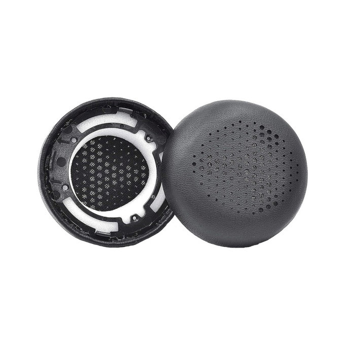 Cuscinetti auricolari di ricambio per AKG Y500, Memory foam and PU leather, Black, 1 paio