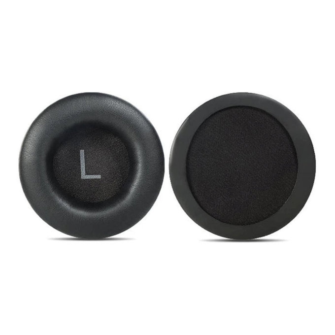 Cuscinetti auricolari di ricambio per AKG K52, K72, K92, K240, Memory foam and PU leather, Black, 1 paio
