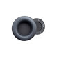 Cuscinetti auricolari di ricambio per AKG Y600NC, Memory foam and PU leather, Black, 1 paio