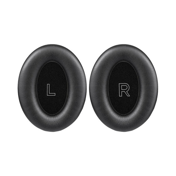 Cuscinetti auricolari di ricambio per Bose A30, PU Leather, Black, 1 paio