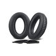 Cuscinetti auricolari di ricambio per Bose Aviation A10, A20, Memory foam and PU leather, Black, 1 paio