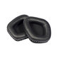 Cuscinetti auricolari di ricambio per Corsair Void RGB Pro, Memory foam and PU leather, Black, 1 paio