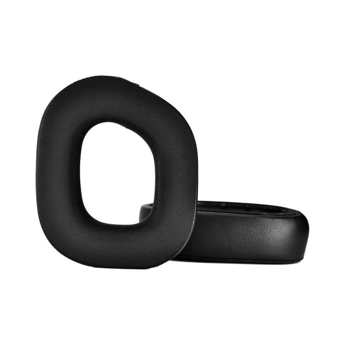 Cuscinetti auricolari di ricambio per Corsair HS80, Memory foam and Textile, Black, Cooling Gel, 1 paio