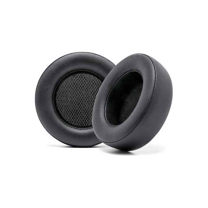 Cuscinetti auricolari di ricambio per Corsair Virtuoso RGB, Memory foam and PU leather, Black, 1 paio