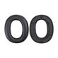 Cuscinetti auricolari di ricambio per Edifier W860NB Pro, WH950NB, Memory foam and PU leather, Black, 1 paio
