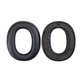 Cuscinetti auricolari di ricambio per Edifier W860NB Pro, WH950NB, Memory foam and Leather, Black, 1 paio