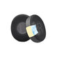 Cuscinetti auricolari di ricambio per Jabra Evolve2 40, 65 UC/MS, Elite 45h, Memory foam and PU leather + Textile, Black, Cooling Gel, 1 paio