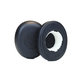 Cuscinetti auricolari di ricambio per Jabra Evolve2 65 UC/MS (Flex), Memory foam and PU leather, Black, 1 paio
