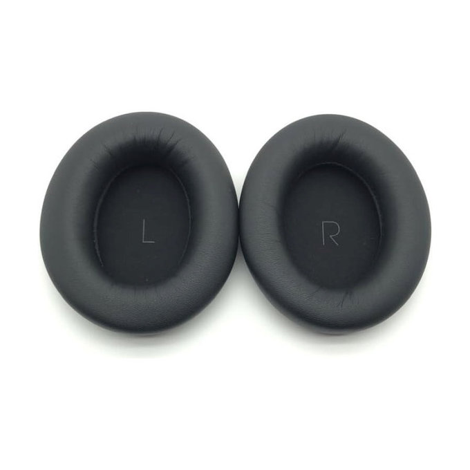 Cuscinetti auricolari di ricambio per JBL Tour One, One M2, Memory foam and PU leather, Black, 1 paio