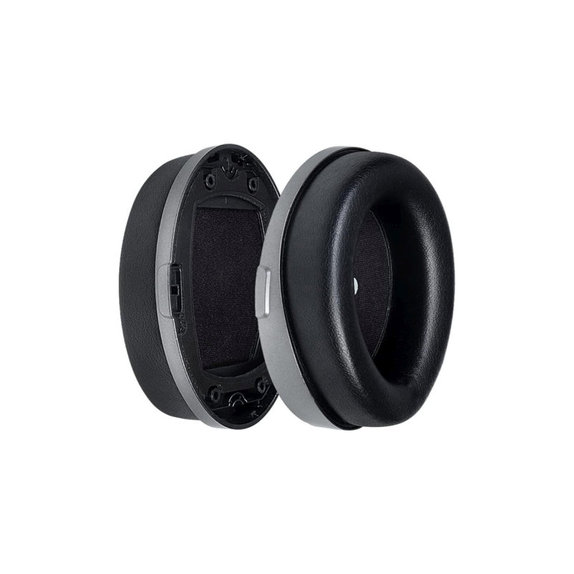 Cuscinetti auricolari di ricambio per Kingston HyperX Cloud Orbit S, Memory foam and PU leather, Black, 1 paio
