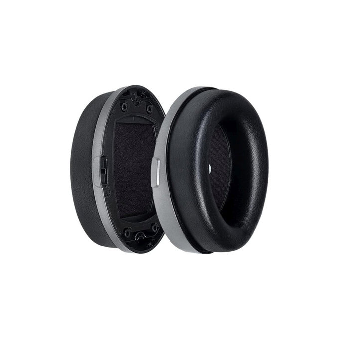 Cuscinetti auricolari di ricambio per Kingston HyperX Cloud Orbit S, Memory foam and PU leather, Black, 1 paio
