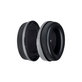 Cuscinetti auricolari di ricambio per Kingston HyperX Cloud Orbit S, Memory foam and PU leather, Black, 1 paio
