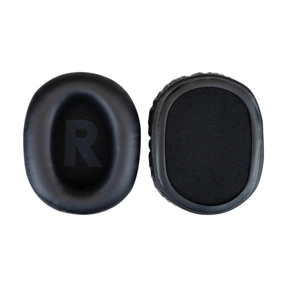 Cuscinetti auricolari di ricambio per Logitech G Pro X, Memory foam and PU leather, Black, 1 paio