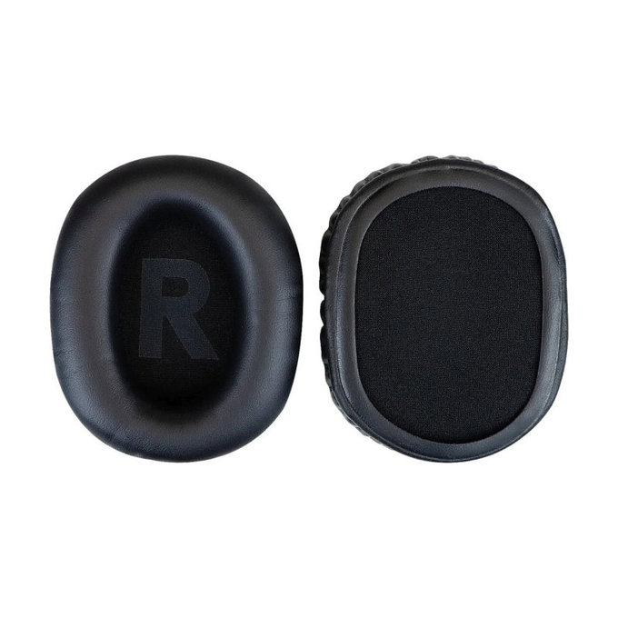 Cuscinetti auricolari di ricambio per Logitech G Pro X, Memory foam and PU leather, Black, 1 paio