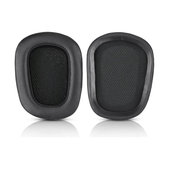 Cuscinetti auricolari di ricambio per Logitech G633 Artemis, G933 Artemis, Memory foam and Leather, Black, 1 paio