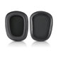 Cuscinetti auricolari di ricambio per Logitech G633 Artemis, G933 Artemis, Memory foam and Leather, Black, 1 paio