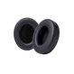 Cuscinetti auricolari di ricambio per Beats Studio 2, 3, Memory foam and Leather, Black, 1 paio
