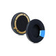 Cuscinetti auricolari di ricambio per Beats Studio Pro, Memory foam, Textile and Leather, Black, Cooling Gel, 1 paio
