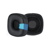 Cuscinetti auricolari di ricambio per Marshall Major III, Memory foam and PU leather, Black, Cooling Gel, 1 paio