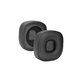 Cuscinetti auricolari di ricambio per Marshall Major IV, Memory foam and PU leather, Black, 1 paio