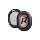 Cuscinetti auricolari di ricambio per Plantronics BackBeat Pro 2, Voyager 8200 UC, PU Leather, Black, 1 paio