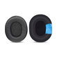 Cuscinetti auricolari di ricambio per Skullcandy Hesh 3.0, Crusher, Venue, Memory foam, Leather and Textile, Black, Cooling Gel, 1 paio