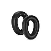 Cuscinetti auricolari di ricambio per Sennheiser PXC550, PX550, Memory foam and Leather, Black, 1 paio