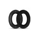 Cuscinetti auricolari di ricambio per Sennheiser HD545, HD600, HD650, Memory foam and Textile, Black, 1 paio