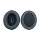 Cuscinetti auricolari di ricambio per Sennheiser Momentum 3.0, Memory foam and Leather, Black, 1 paio