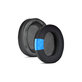 Cuscinetti auricolari di ricambio per Sony WH-XB910N, Memory foam, Textile and Leather, Black, Cooling Gel, 1 paio