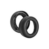 Cuscinetti auricolari di ricambio per Sony PlayStation 5 Pulse Elite, Memory Foam and Leather, Black, 1 paio