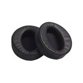 Cuscinetti auricolari di ricambio per Sony MDR-XB950, Memory foam and PU leather, Black, 1 paio
