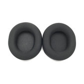 Cuscinetti auricolari di ricambio per Steelseriess Arctics 1, 3, 5, 7, 9 Pro, Memory foam and Textile, Black, 1 paio