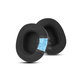 Cuscinetti auricolari di ricambio per Steelseriess Nova Pro Wired, Memory foam and Textile, Black, Cooling Gel, 1 paio