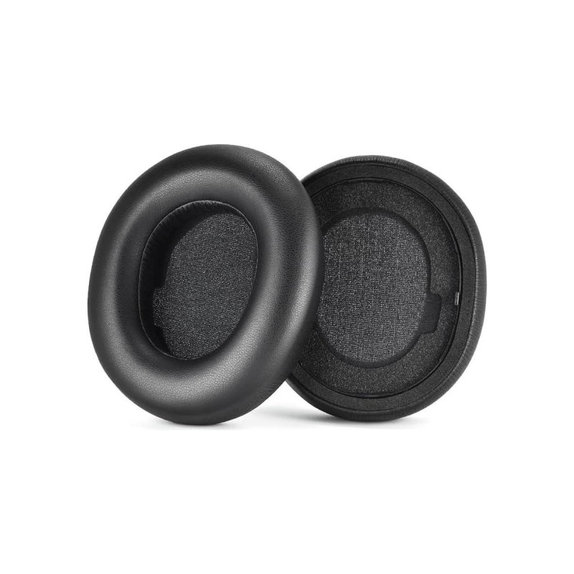 Cuscinetti auricolari di ricambio per Steelseriess Nova Pro, Memory foam and PU leather, Black, 1 paio