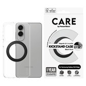 Custodia Kickstand per Samsung Galaxy S25 Edge, Nero, PanzerGlass
