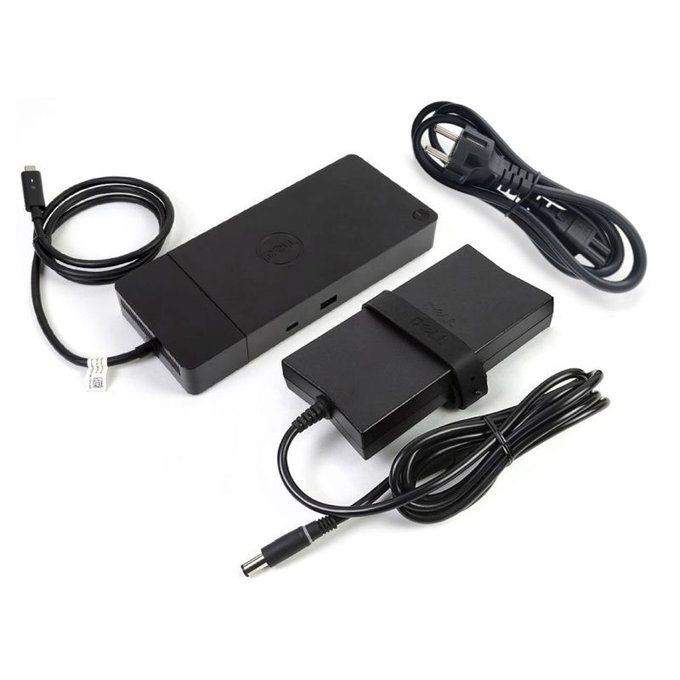 Docking Station USB-C con adattatore da 130W per Dell WD19S K20A001, Ricondizionata