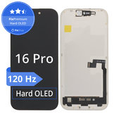 Schermo Hard OLED 120Hz per iPhone 16 Pro, Vetro touch con cornice, FixPremium