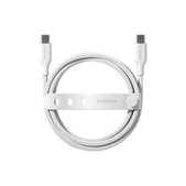 Cavo USB-C, 60 W, Racing, 2 m, Bianco argento, empower