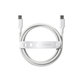 Cavo USB-C, 240 W, Racing, 1,2 m, Silver White, PanzerGlass