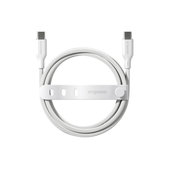 Cavo USB-C, 240 W, Racing, 2 m, Bianco argento, PanzerGlass