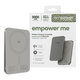 PowerBank wireless 5000 mAh, 20 W, compatibile con MagSafe, Qi2/USB-C, Titanio, empower