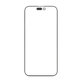 Vetro frontale con adesivo OCA per iPhone 15 Pro Max