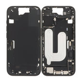 Telaio centrale con pulsanti di accensione, volume e fotocamera per iPhone 16, Black