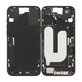 Telaio centrale con pulsanti di accensione, volume e fotocamera per iPhone 16 Plus, Black
