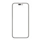 Vetro frontale con adesivo OCA per iPhone 16 Plus