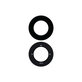 Lente fotocamera posteriore wide per Samsung S25 Edge, GH64-09798A, Genuine Service Pack