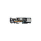 Altoparlante con telaio per Samsung S25 Edge, GH82-37228B, Titanio Silver, Genuine Service Pack