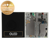 Schermo per Samsung Z Fold 7 F966B, Silver Shadow, Vetro touch con cornice, GH82-37548A, Genuine Service Pack